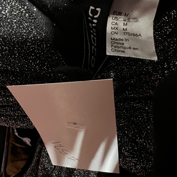 Medium black sparkle romper #571 - Picture 5 of 11